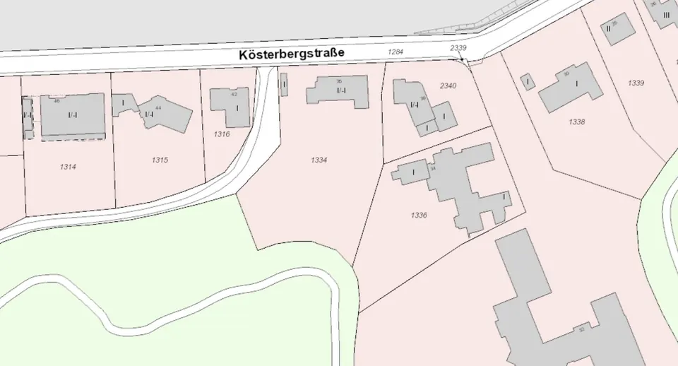 Grundstück Hamburg-Blankenese – Flurkarte